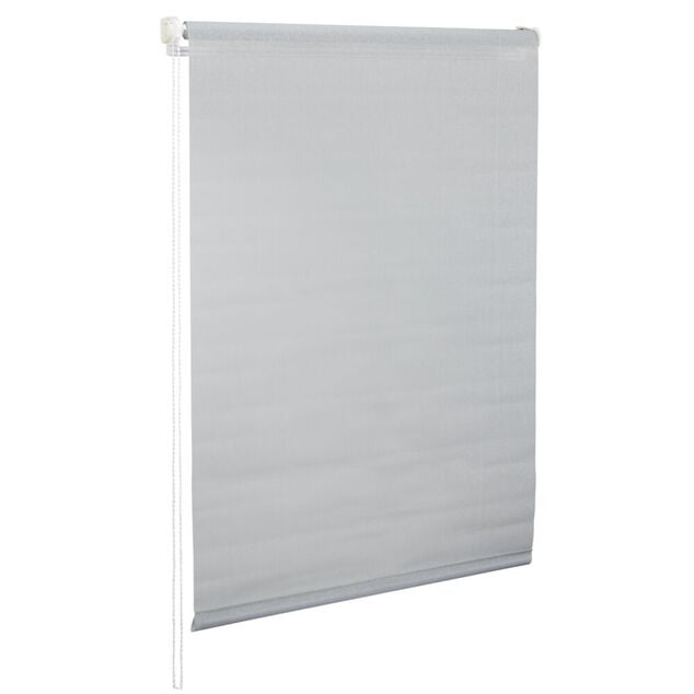 Store enrouleur avec ou sans per&ccedil;age tamisant gris 93.5x160cm