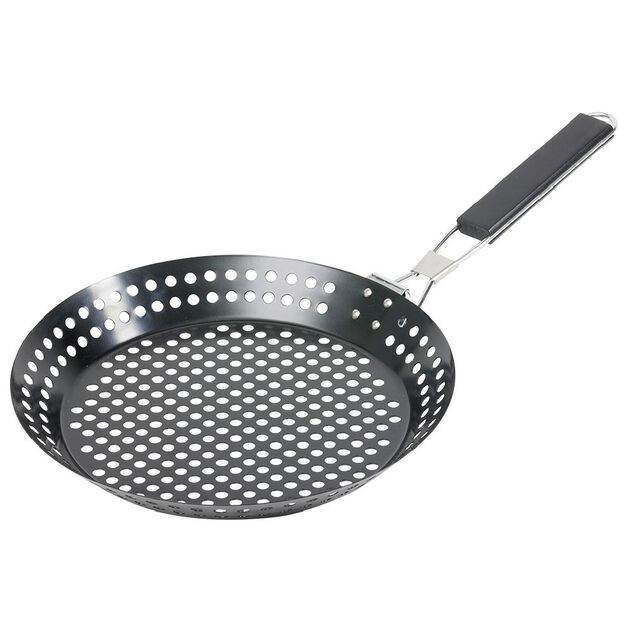 Po&ecirc;le &agrave; marrons en acier au carbone &Oslash;30,5cm