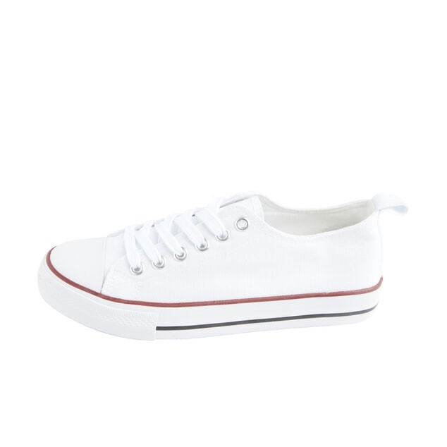Chaussures toiles femme T36 &agrave; 40 blanches