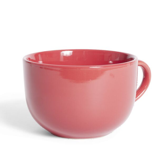 Bol jumbo Madrid faïence rouge 70cl