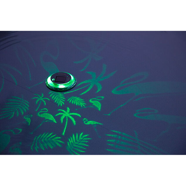 Lampe flottante solaire projecteur motif &Oslash;13,5xH11cm