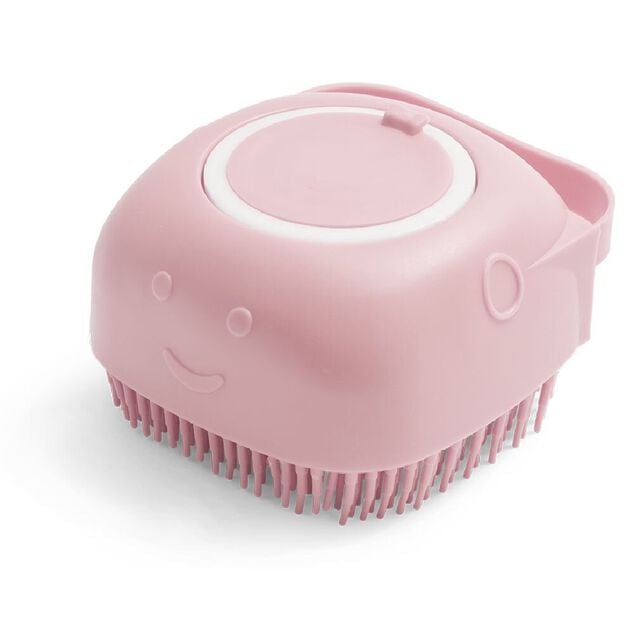 Brosse de nettoyage silicone avec r&eacute;servoir (3 mod&egrave;les)