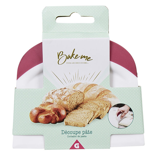 D&eacute;coupe p&acirc;te silicone polypropyl&egrave;ne blanc rose