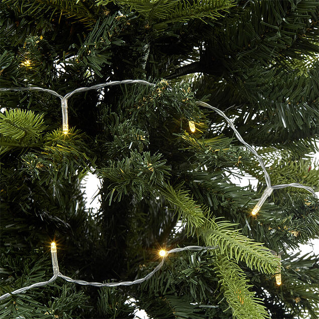 Guirlande &eacute;lectrique No&euml;l int&eacute;rieur 20 LED blanc chaud 2 m