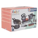 Dinette batterie avec ustensiles de cuisine Storiz 19 pi&egrave;ces