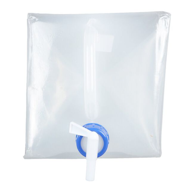 Jerrican 10L bidon &agrave; eau pliable en plastique souple 20x20xH24cm