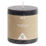 Bougie pillar noire 25H