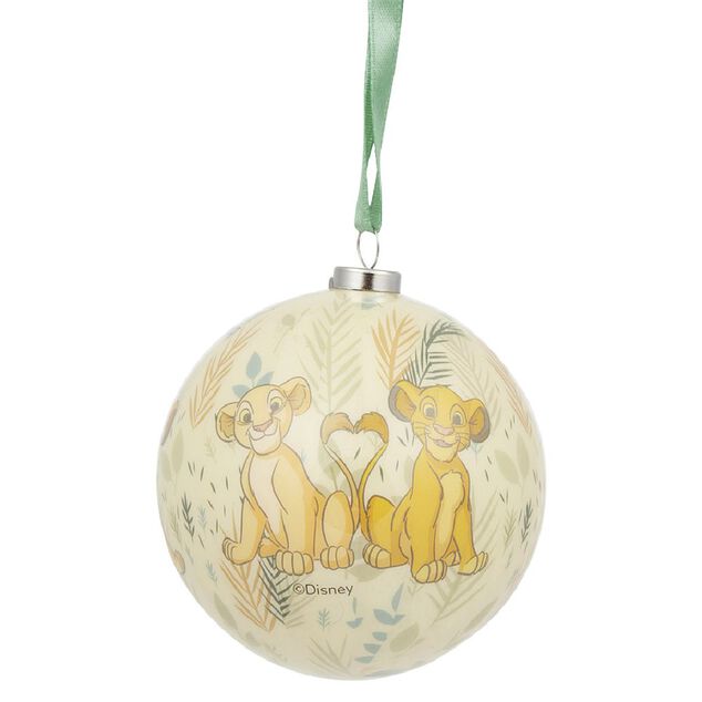 Boule de No&euml;l Disney Roi Lion &Oslash;7,5 cm