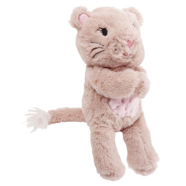 Peluche lion polyester H.22.5 cm
