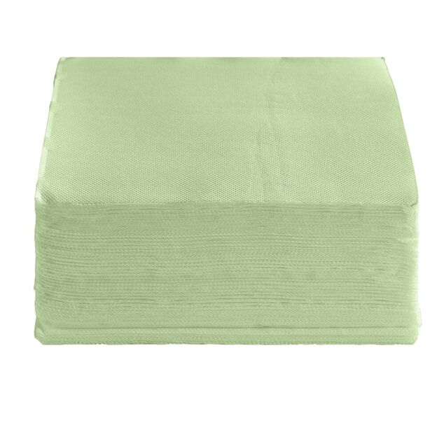 Serviette papier tex touch 38x38cm vert olive x40