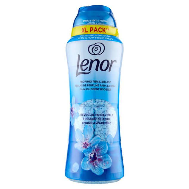 Parfum de linge perles Lenor Unstoppables Printemps 495gr