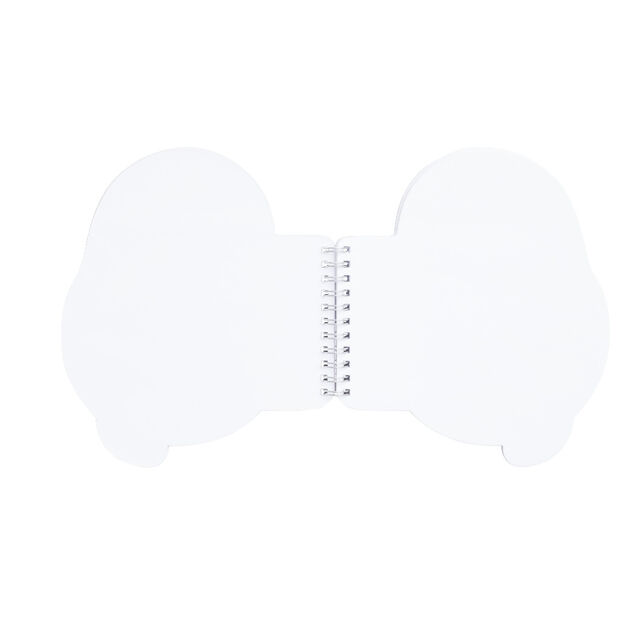 Bloc note en papier &agrave; spirale forme enfantine - 3 mod&egrave;les