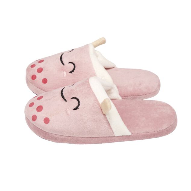 Chaussons femme kawaii rose T36/41