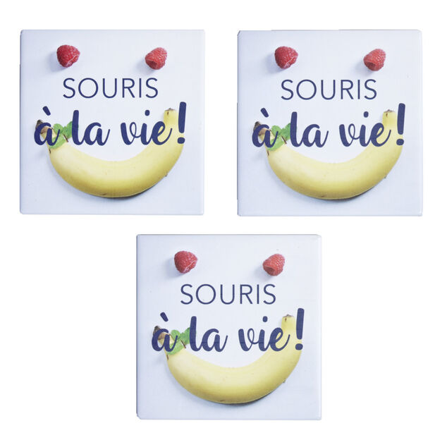 Magnet citation 5x5cm - 3 mod&egrave;les