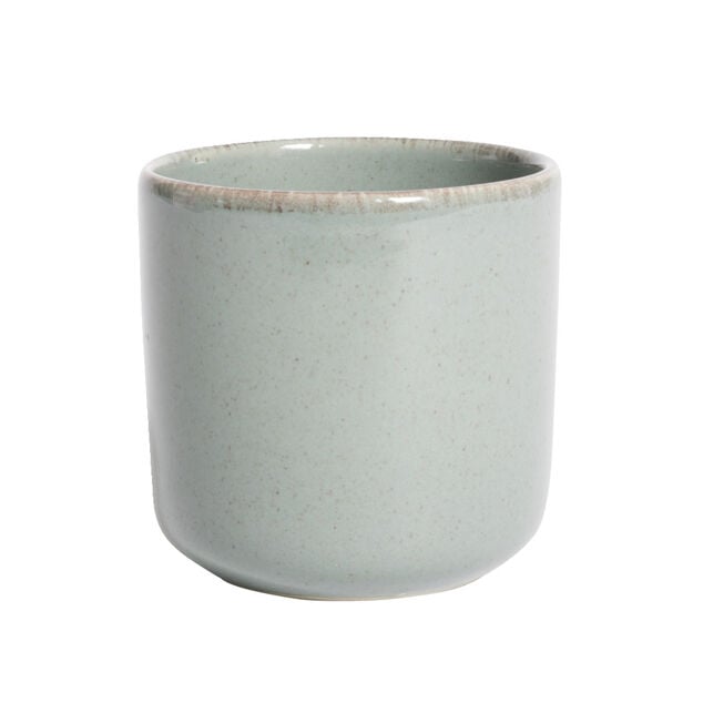 Gobelet Lisbonne gr&egrave;s vert sauge 19cl