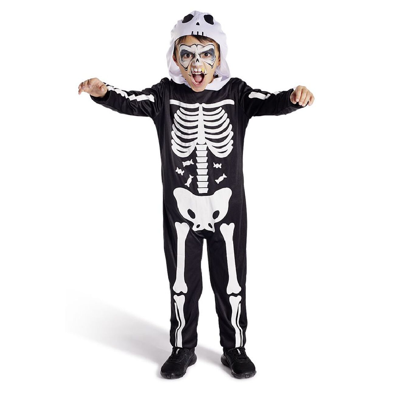 Déguisement faucheuse squelette enfant Halloween : Deguise-toi, achat de Déguise