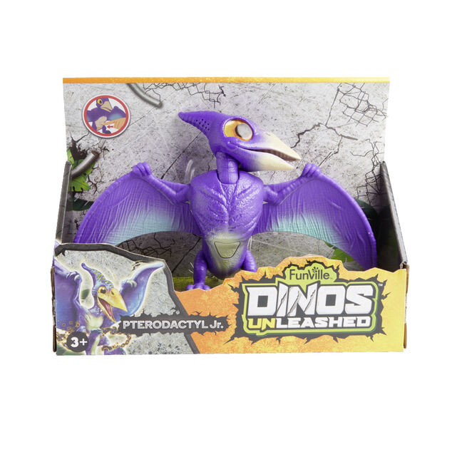 Figurine dinosaure bébé marche et rugit - 3 modèles