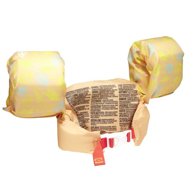 Gilet natation enfant brassards int&eacute;gr&eacute;s Puddle Jumper motif crabe jaune 2-6ans