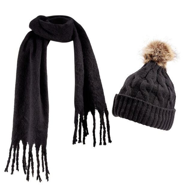 Coffret bonnet &eacute;charpe