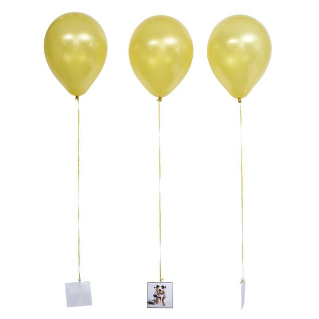 Suspension ballon pour photo x10