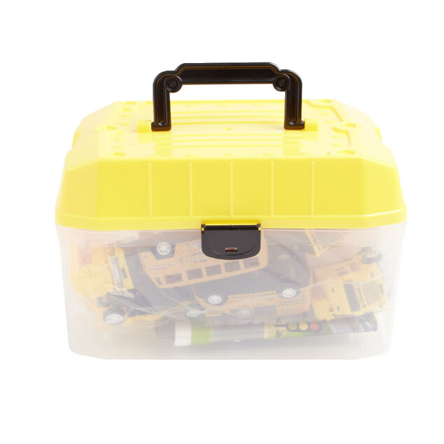 Voiture avec tapis dans valisette 37 pièces (3 modèles)