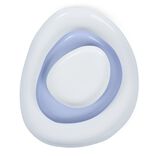 Lot de 3 vides poches fer bleu et blanc S M L