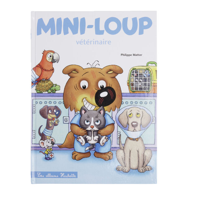 Livre Mini Loup v&eacute;t&eacute;rinaire - 32 pages