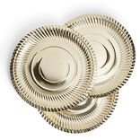 Plateau présentation carton doré x3