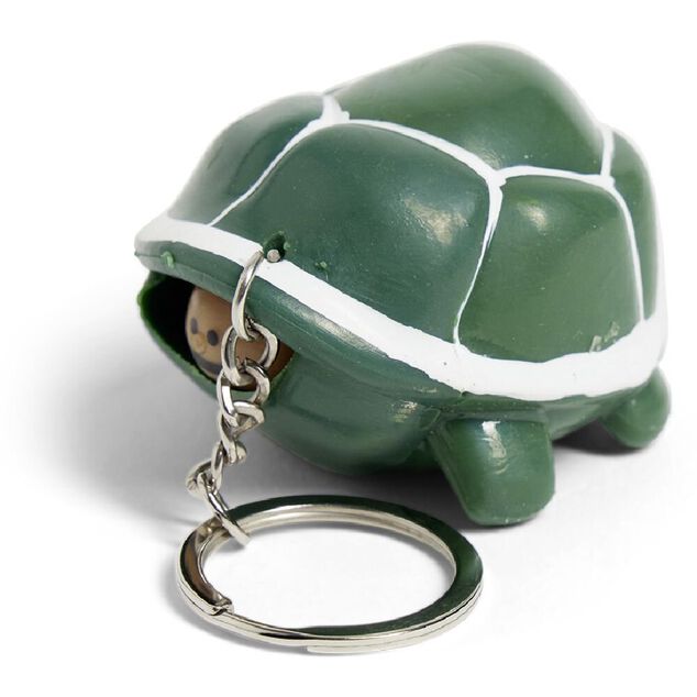 Porte-clé fun en plastique et métal - 4 modèles