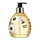 Savon pour les mains forme ruche senteur miel flacon pompe 500ml