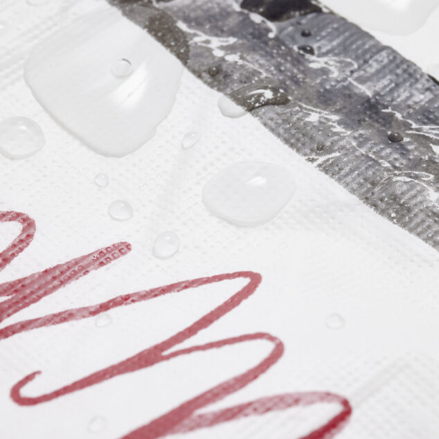 Tablier de cuisine avec inscriptions 72x65cm