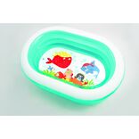 Piscinette gonflable enfant ovale Intex 107x163xH46cm