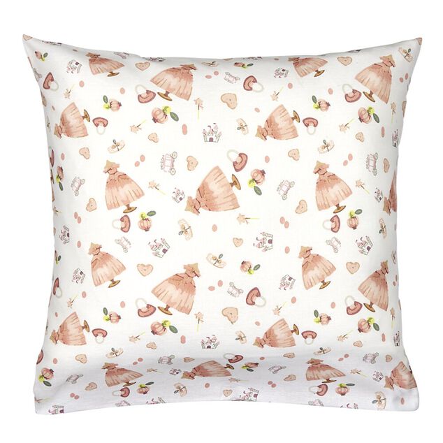 Taie d'oreiller polycoton motif enfant 53x73cm (plusieurs mod&egrave;les)