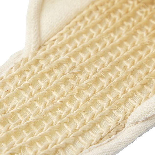 Chaussons en lin pour spa