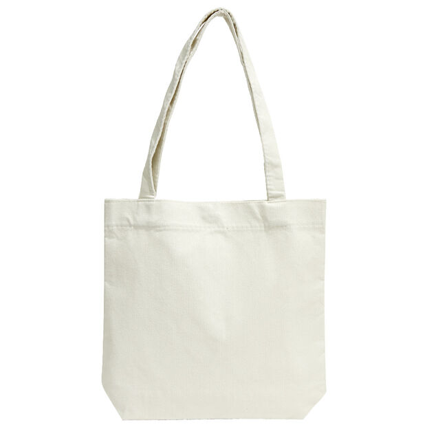 Tote bag velours c&ocirc;tel&eacute; 34x8xH32cm (3 mod&egrave;les)