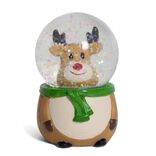 Boule &agrave; neige No&euml;l &Oslash;4,5xH7cm