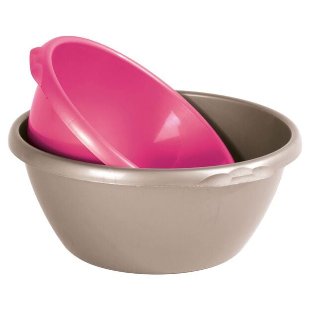 Bassine plastique x2