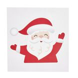 D&eacute;coration fen&ecirc;tre et mur No&euml;l adh&eacute;sive personnage (3 mod&egrave;les)