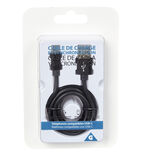 Câble USB vers USB C plastique PP Noir charge rapide