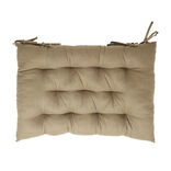 Coussin t&ecirc;te de lit rectangulaire vert kaki 50x70cm