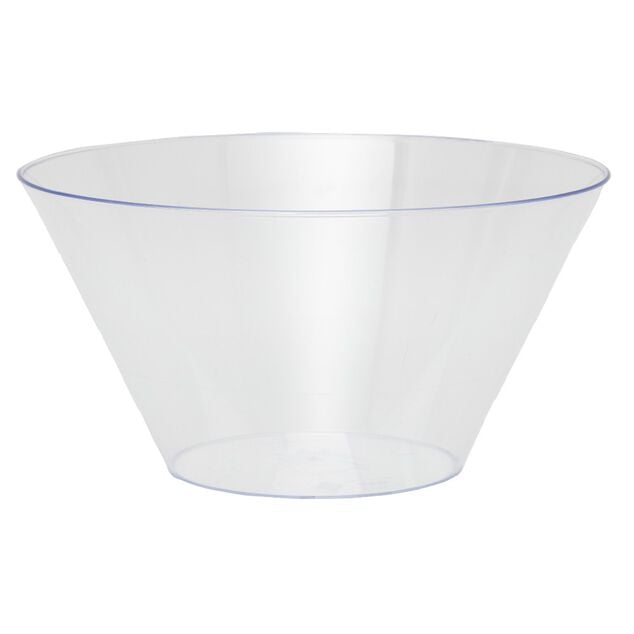 Saladier en plastique transparent