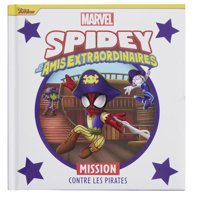 Livre d'histoire Spidey et ses amis extraordinaires Mission contre les pirates 32 pages