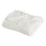 Plaid bouclette doux 130x160cm beige