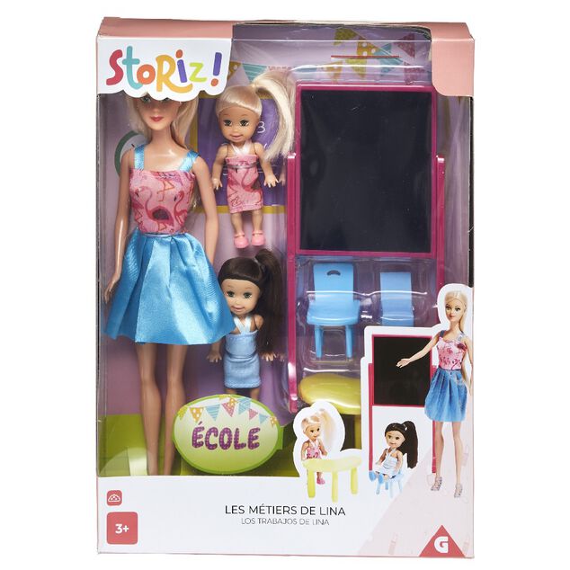 Poup&eacute;e mannequin + accessoires 2 mod&egrave;les