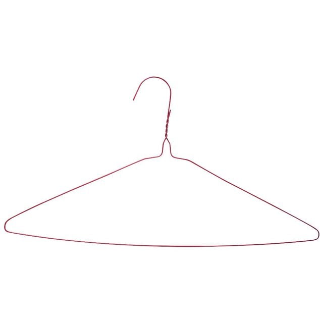 Cintre métallique coloré x8