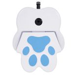 Fontaine à eau extérieure bleu et blanche pour chien 28x20,7cm