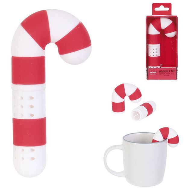 Infuseur à thé forme sucre d'orge