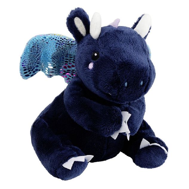 Peluche dragon polyester 19x15cm