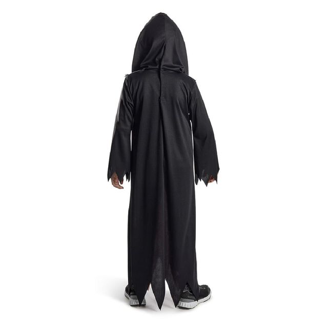 D&eacute;guisement enfant Halloween gardien tunique cr&acirc;ne flamme 7/10ans