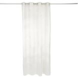 Rideau polyester 140x240cm effet velours gris